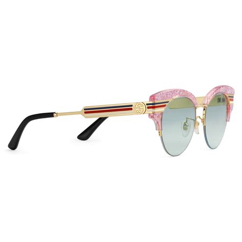 Occhiali rosa Gucci, Collezione Inverno 2024 